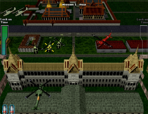 Zero Gunner - Arcade game screenshot (1997) by Psikyo